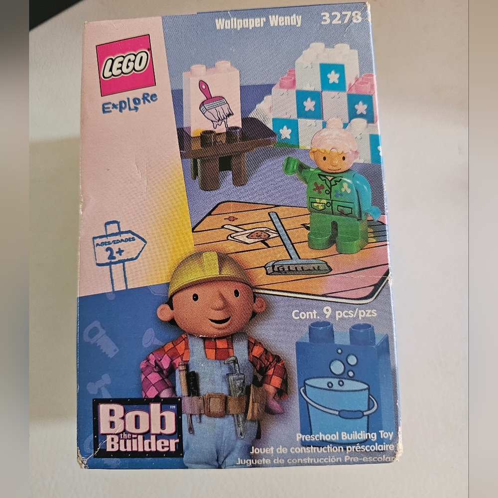 3278 LEGO Duplo Bob the Builder Wallpaper Wendy Building Set NIB